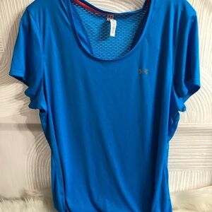 Under Armour Women's Bright Blue Short Sleeve Tee